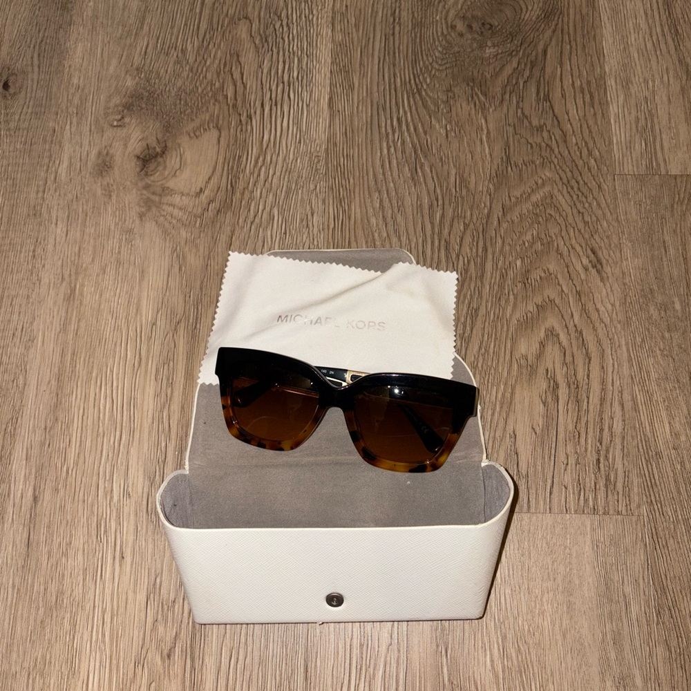 Michael Kors Brown Tortoise Sunglasses
